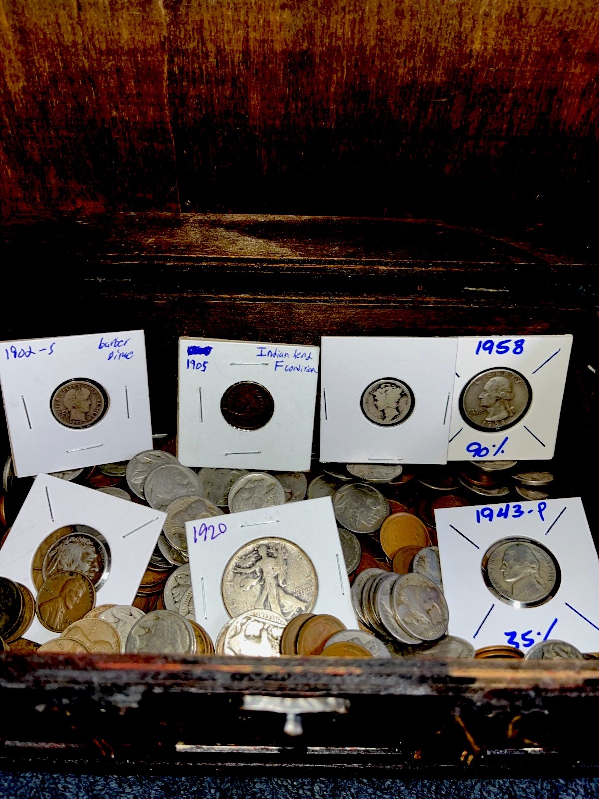 Mystery Coin Grab Bag ( Possible Silver )  2 Coins