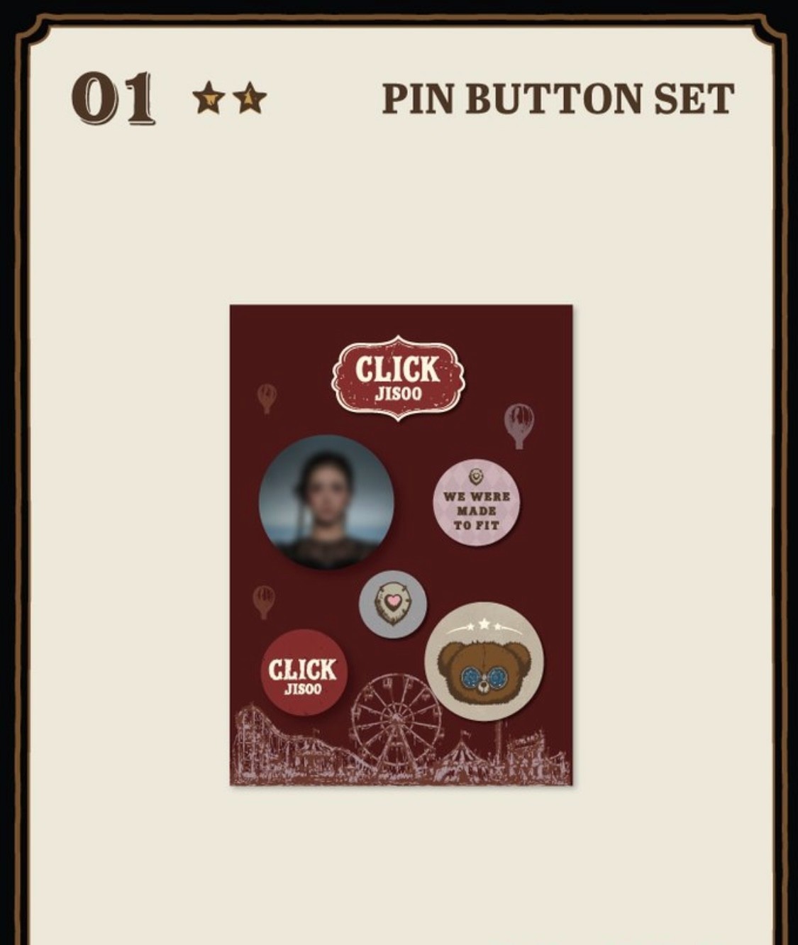 [OFFLINE] JISOO : CLICK in SEOUL POP UP STORE OFFICIAL MERCH LIST BLACK PINK