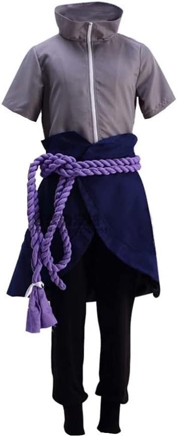 Uchiha Sasuke Full Cosplay Anime Kimono Cosplay Costume Japanese Halloween 