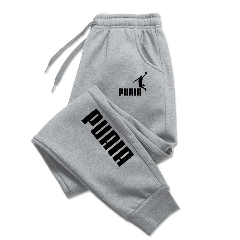 Puaia Print Men's Pants Autumn/winter New Sport Jogging Trouser-Read Description