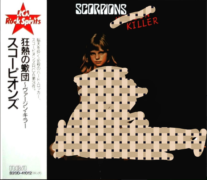 Scorpions / Killer JAPAN Original Cover B20D-41012 C3