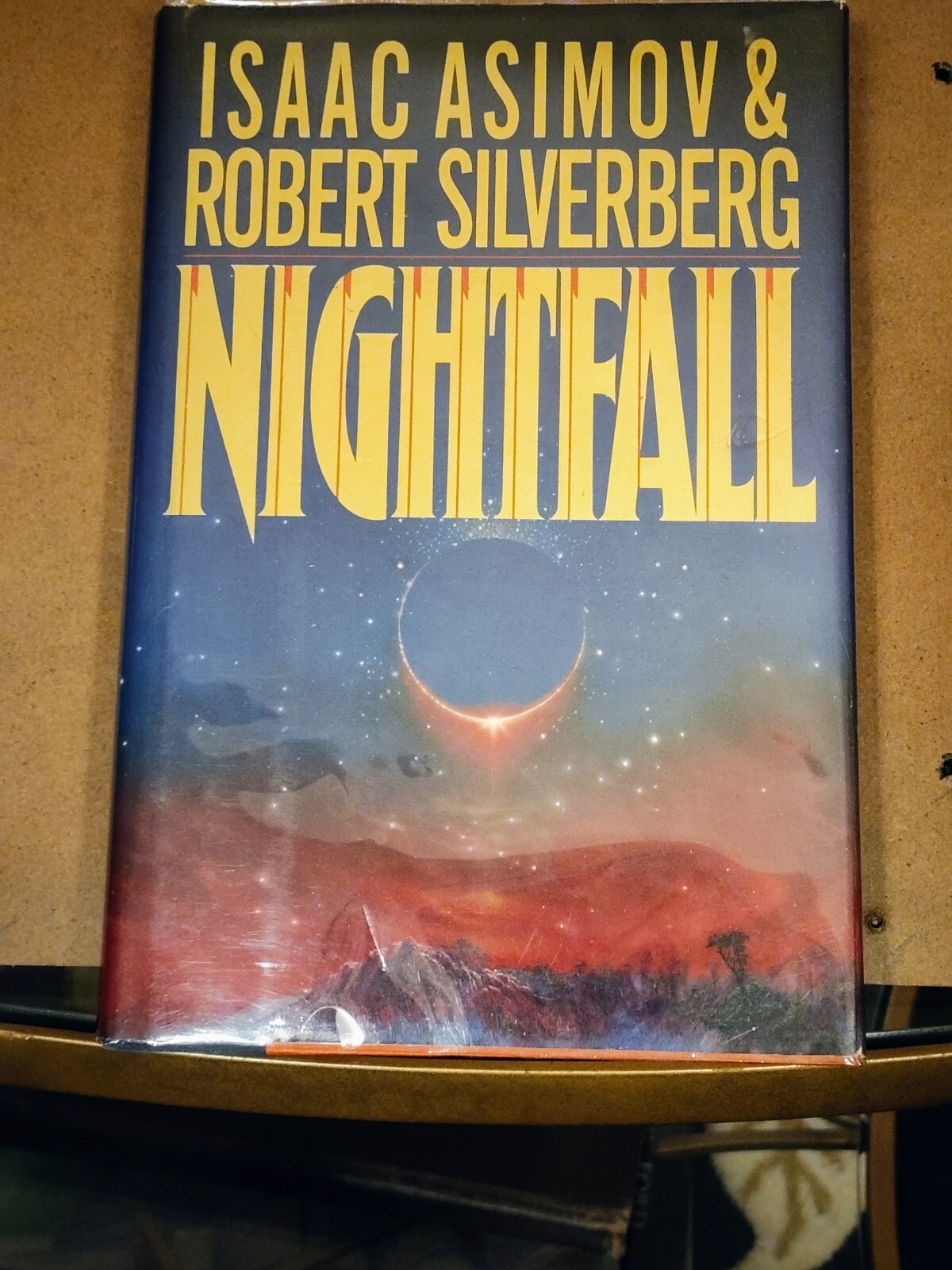 Nightfall by Robt A. Silverberg & Isaac Asimov~1990, H.C.~ 1st Ed &Print 25% OFF