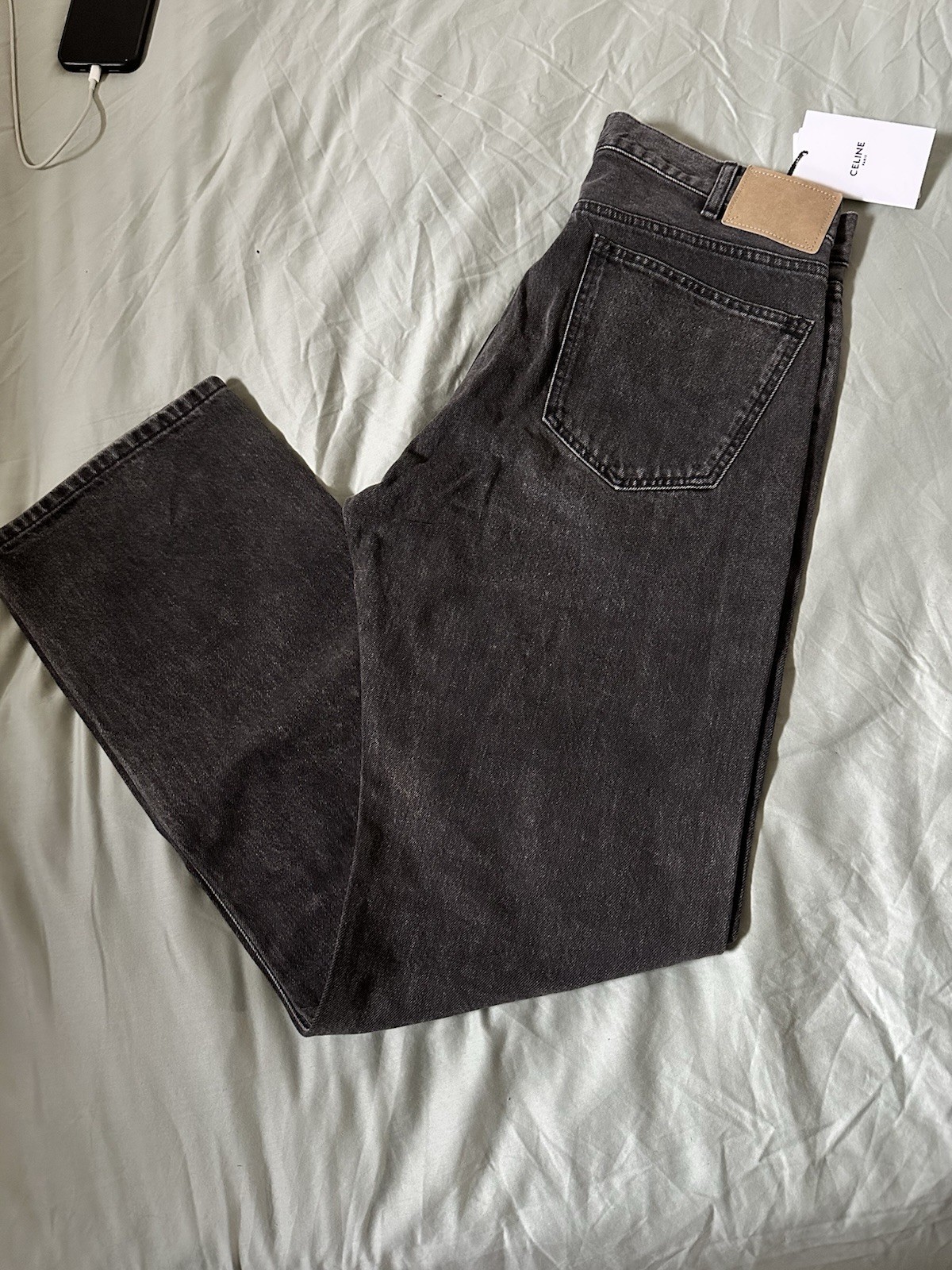Celine Jeans Men Black/Charcoal, waist 33 Celine Jeans Men Black/Charcoal, waist 33