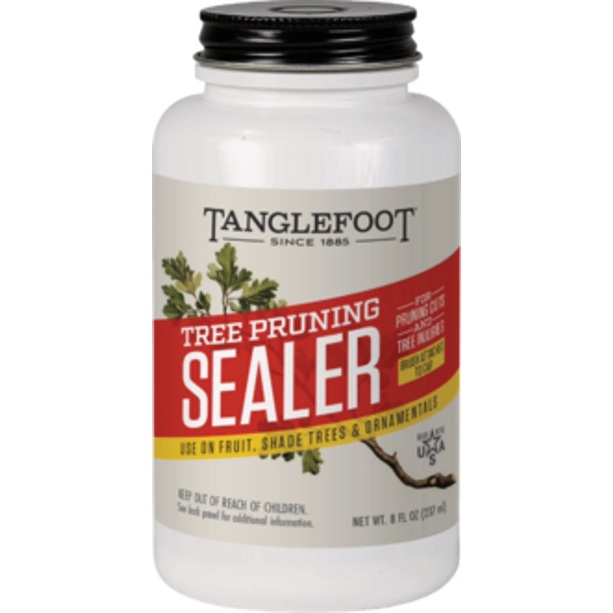Tanglefoot Tree 8 Oz. Brushtop Applicator Pruning Sealer TF30008 Tanglefoot