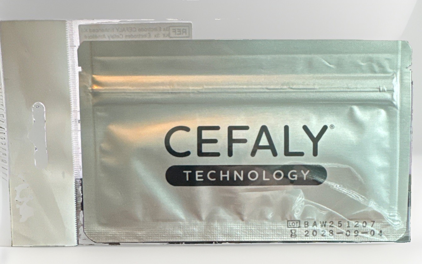 Cefaly Migrane - Enhanced/Dual 3 Sealed ELECTRODES in PACKAGE *BRAND NEW