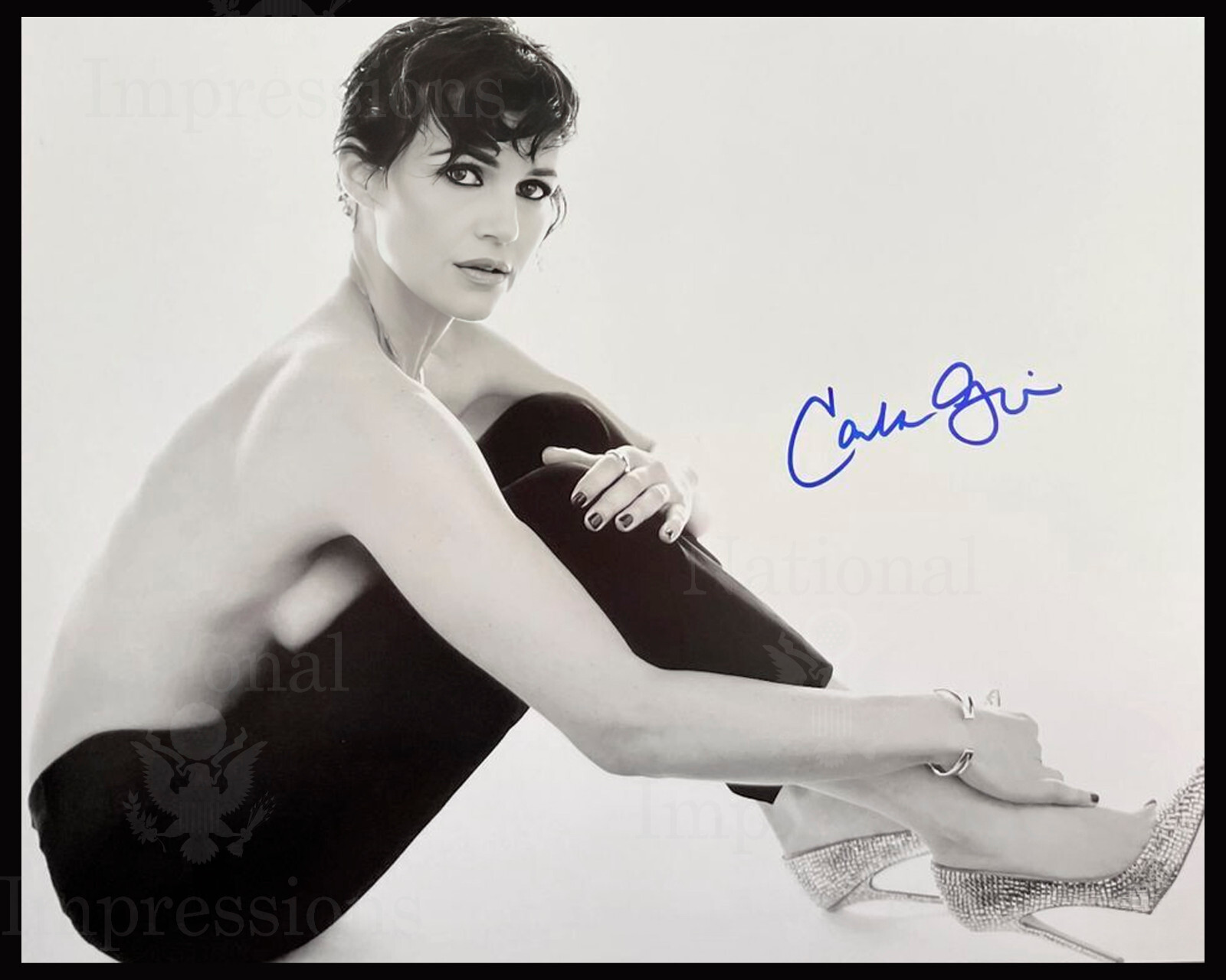 Carla Gugino  Sin City Sexy  Autographed 8x10  Photo REPRINT1