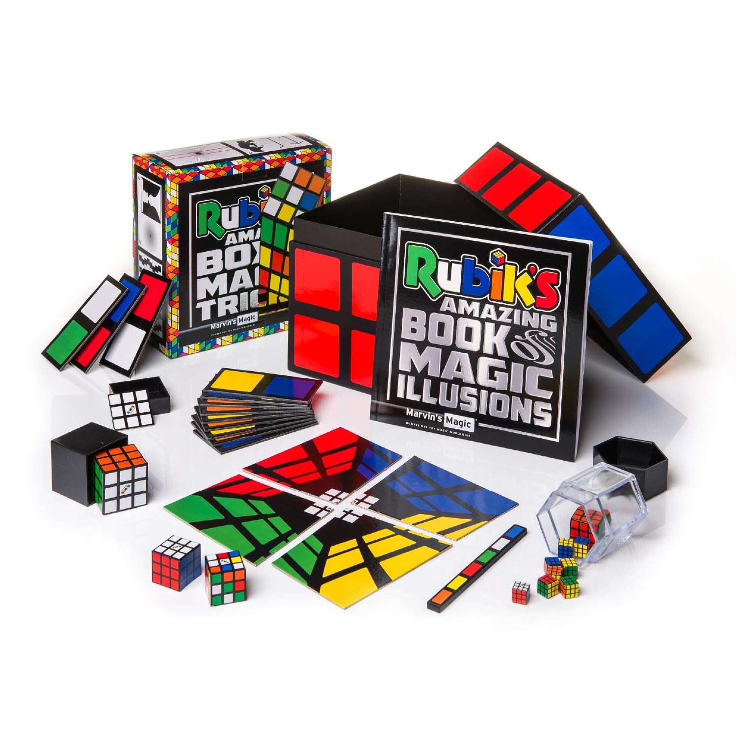 Marvin\'s Magic Rubik\'s Amazing Box of Illusions - Magic Set for Kids, Rubik\'s Il