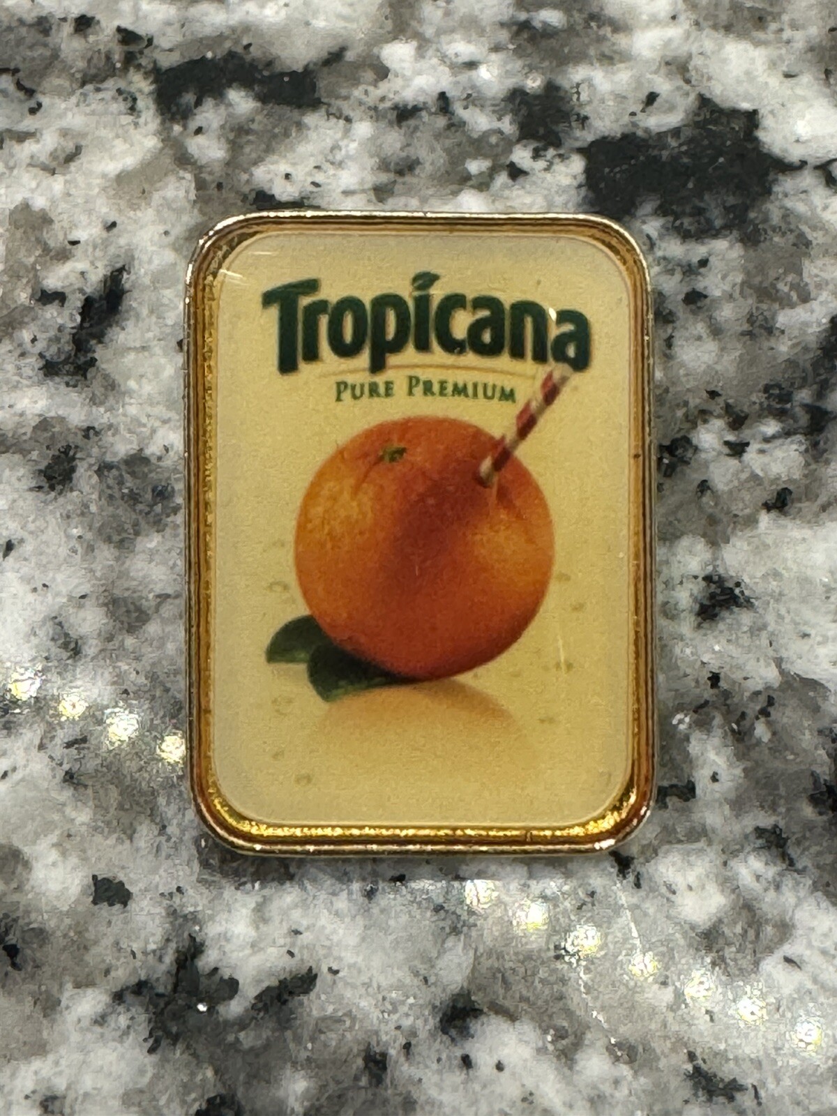 Tropicana Brass Lapel Pin Tropicana Brass Lapel Pin