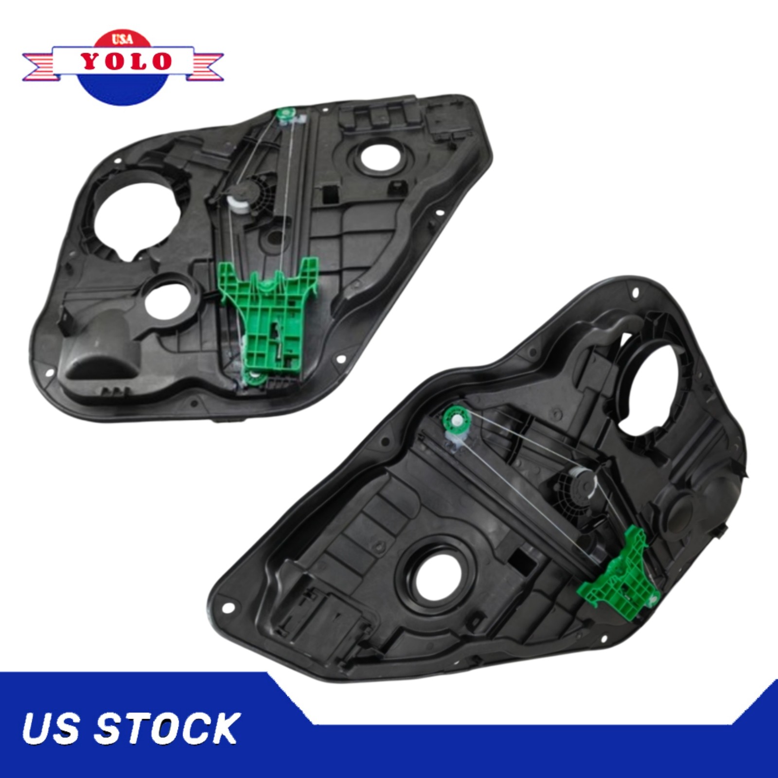Fit 2019-23 Hyundai Santa Fe 83471-S1000 Rear LH&RH Window Regulator 83481-S1000