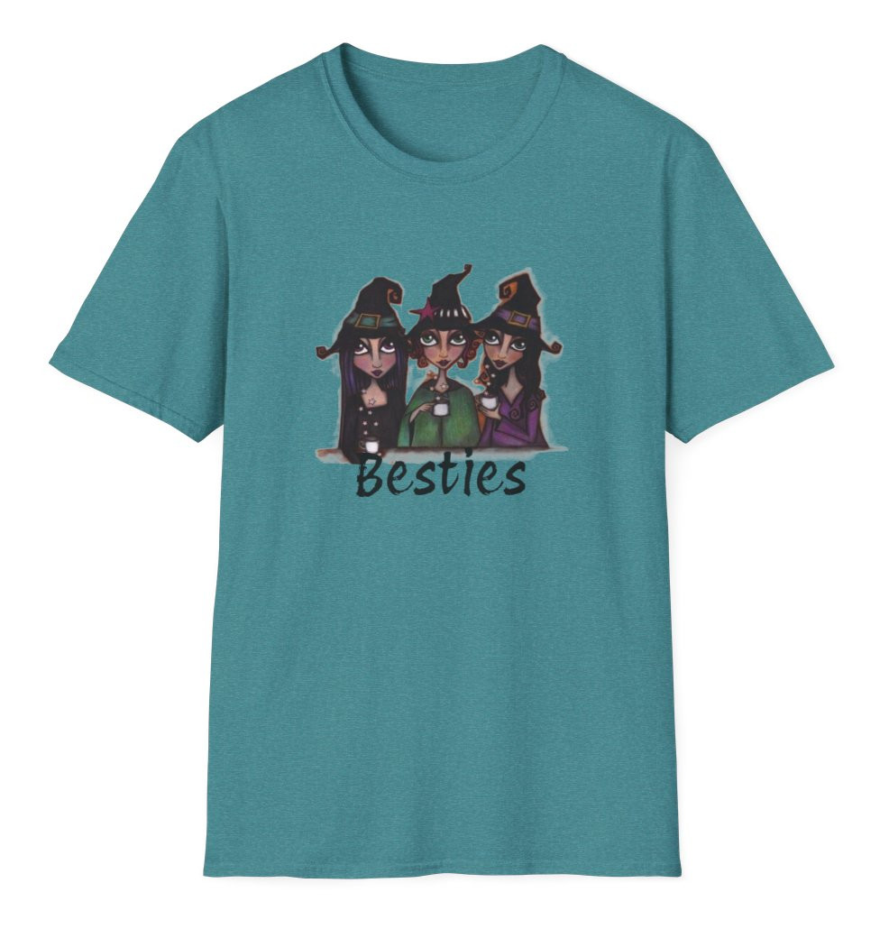Witchy Besties T-Shirt/BFFs Tee Size XL/X Large