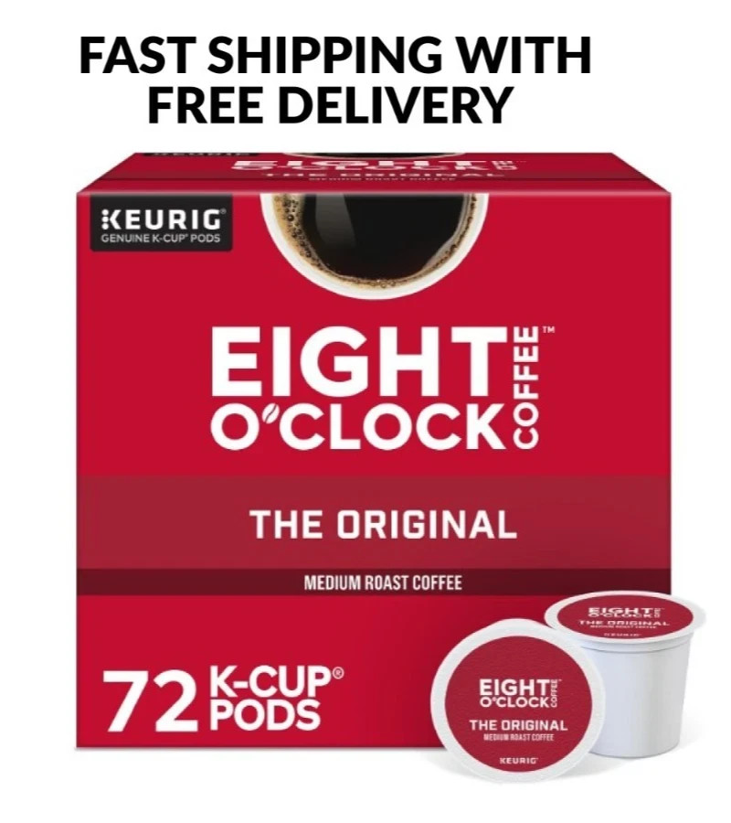 Eight O\'Clock Coffee the Original, Single-Serve Keurig K-Cup Pods, Medium Roast