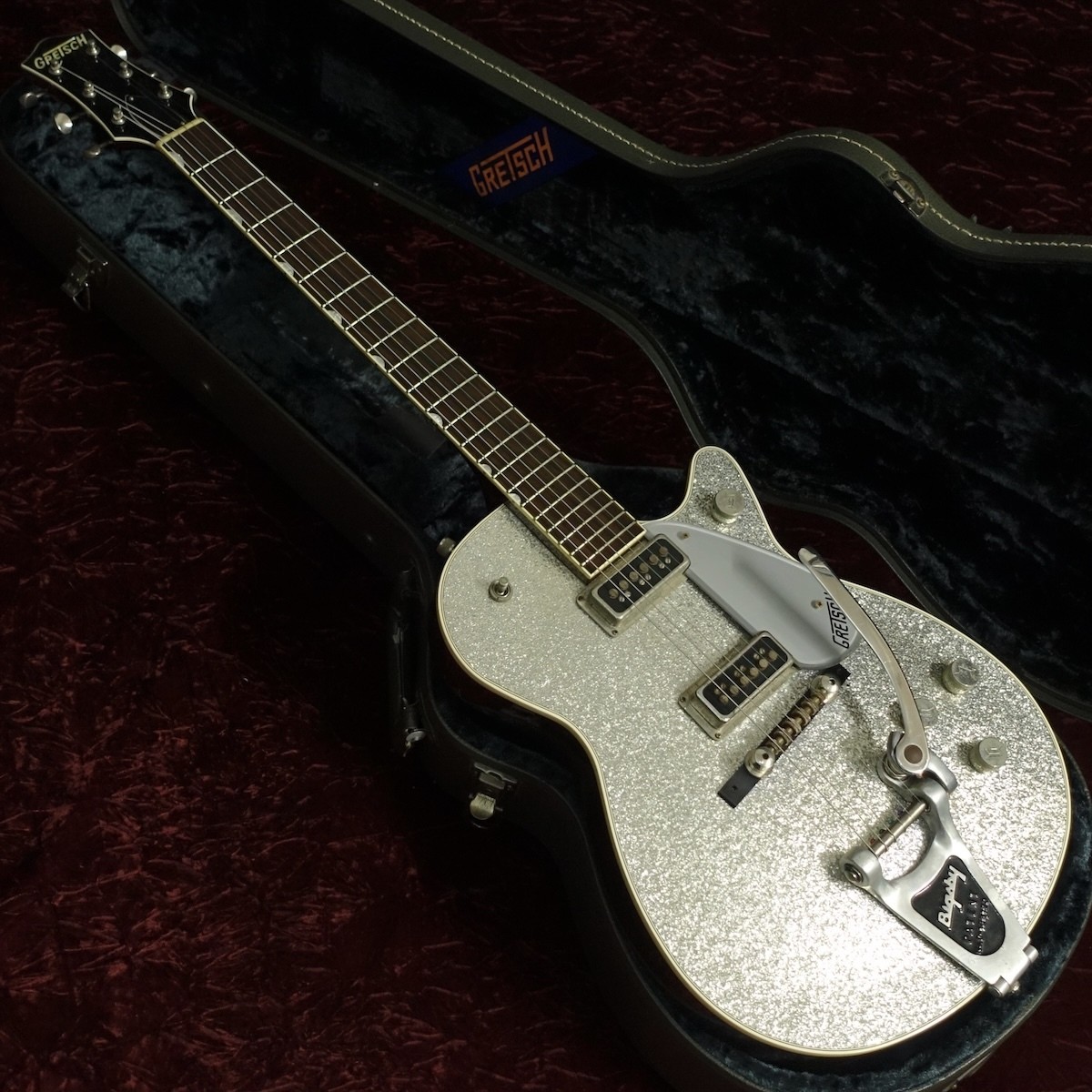 Gretsch 6129-57 Silver Jet / Electric Guitar w/ Original HC made in 2002