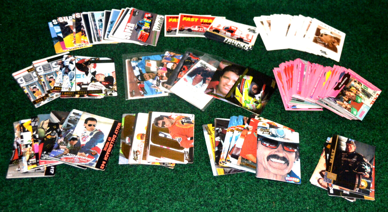 NASCAR 180 Trading Cards Action Packed Pinnacle Upper Deck TRAKS