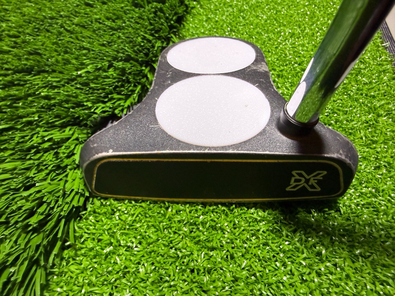 Odyssey 2 Ball Putter - Replacement Inserts - Solid White - DFX MODEL