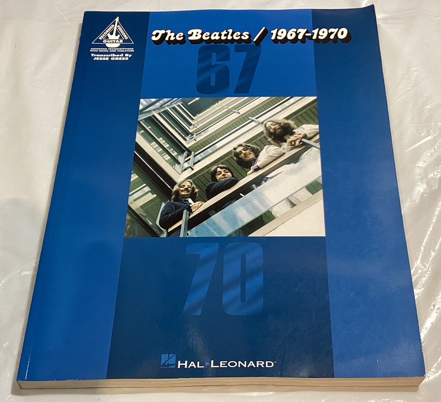 The Beatles *1967-1970 *song book *sheet music *tablature *The Blue Album