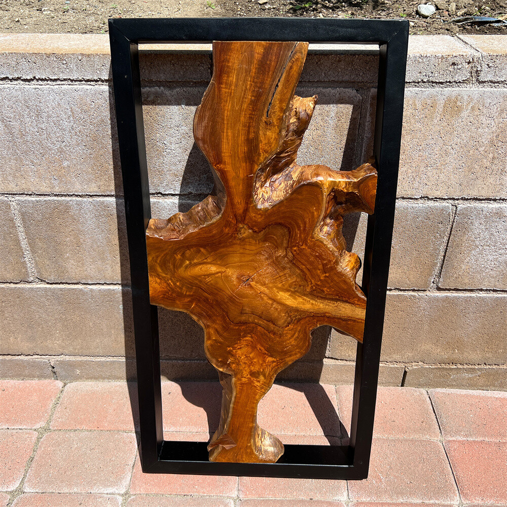 Rustic Teak Wood Wall Decor 17\