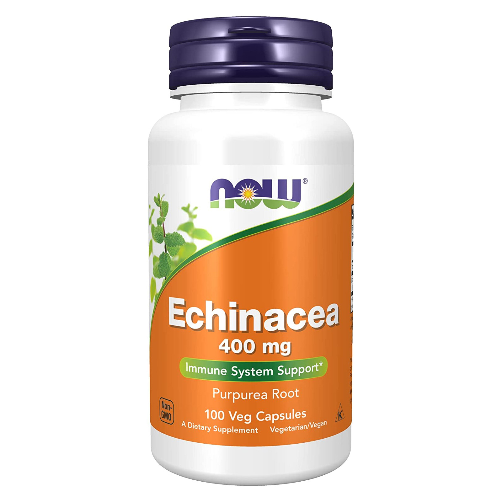 NOW FOODS Echinacea 400 mg 100 Veg Capsules