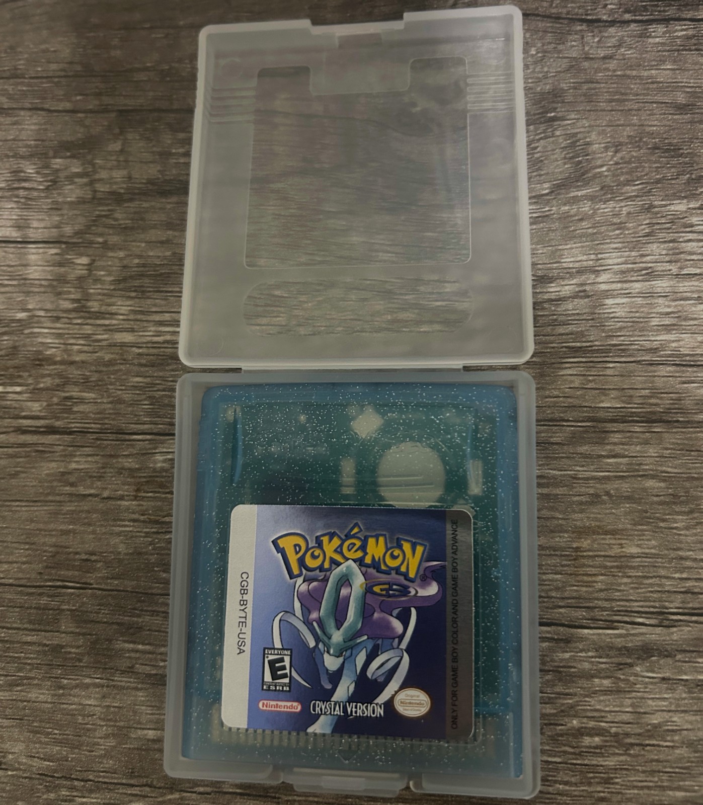 Pokemon Crystal Version Nintendo Game Boy Color GBC (2001) Tested Very Good