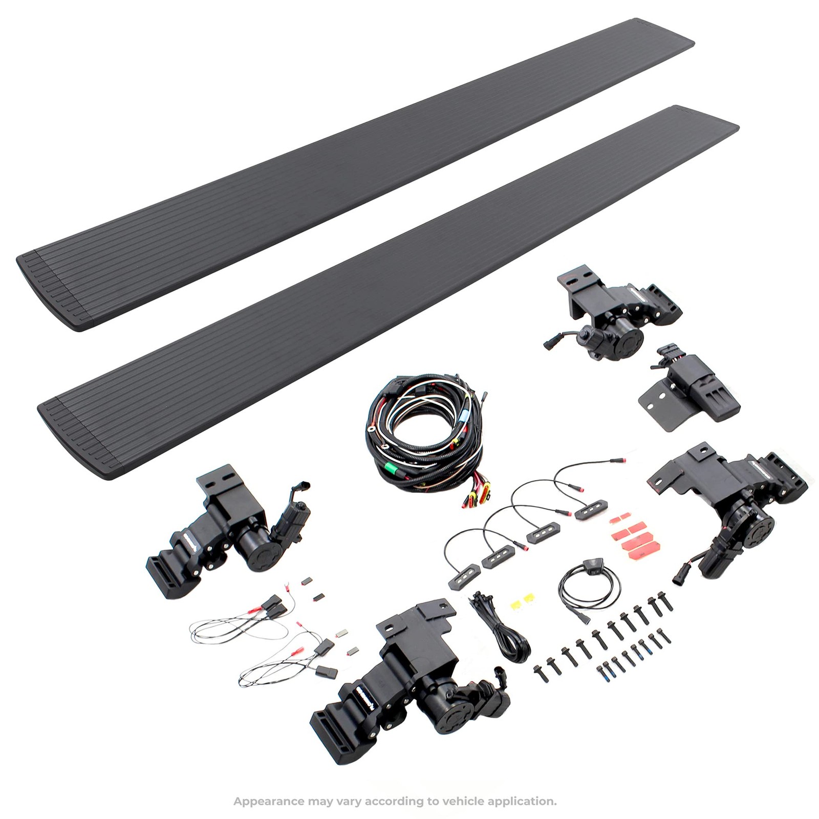 Go Rhino - 20444580PC - E1 Electric Running Board KIT