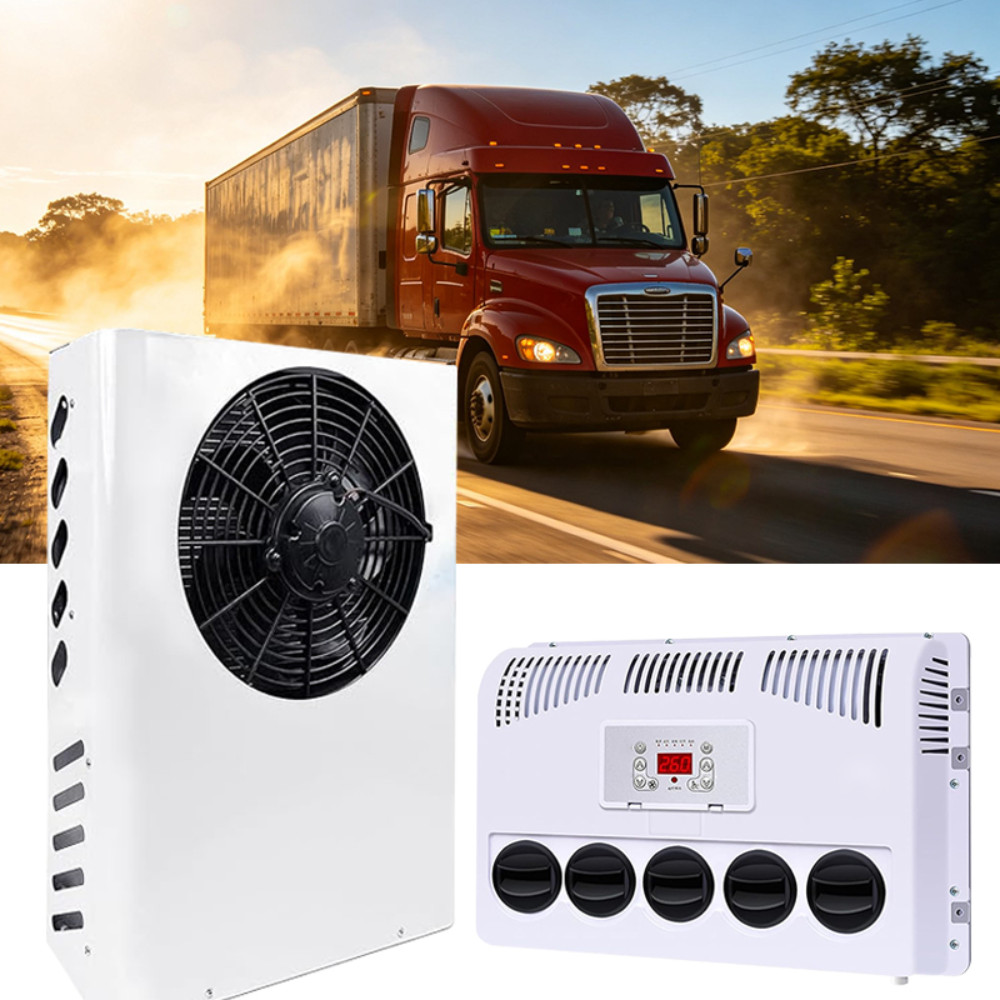 Truck Air Conditioner 12V 11000BTU Split AC Fits Semi Trucks Bus RV Caravan