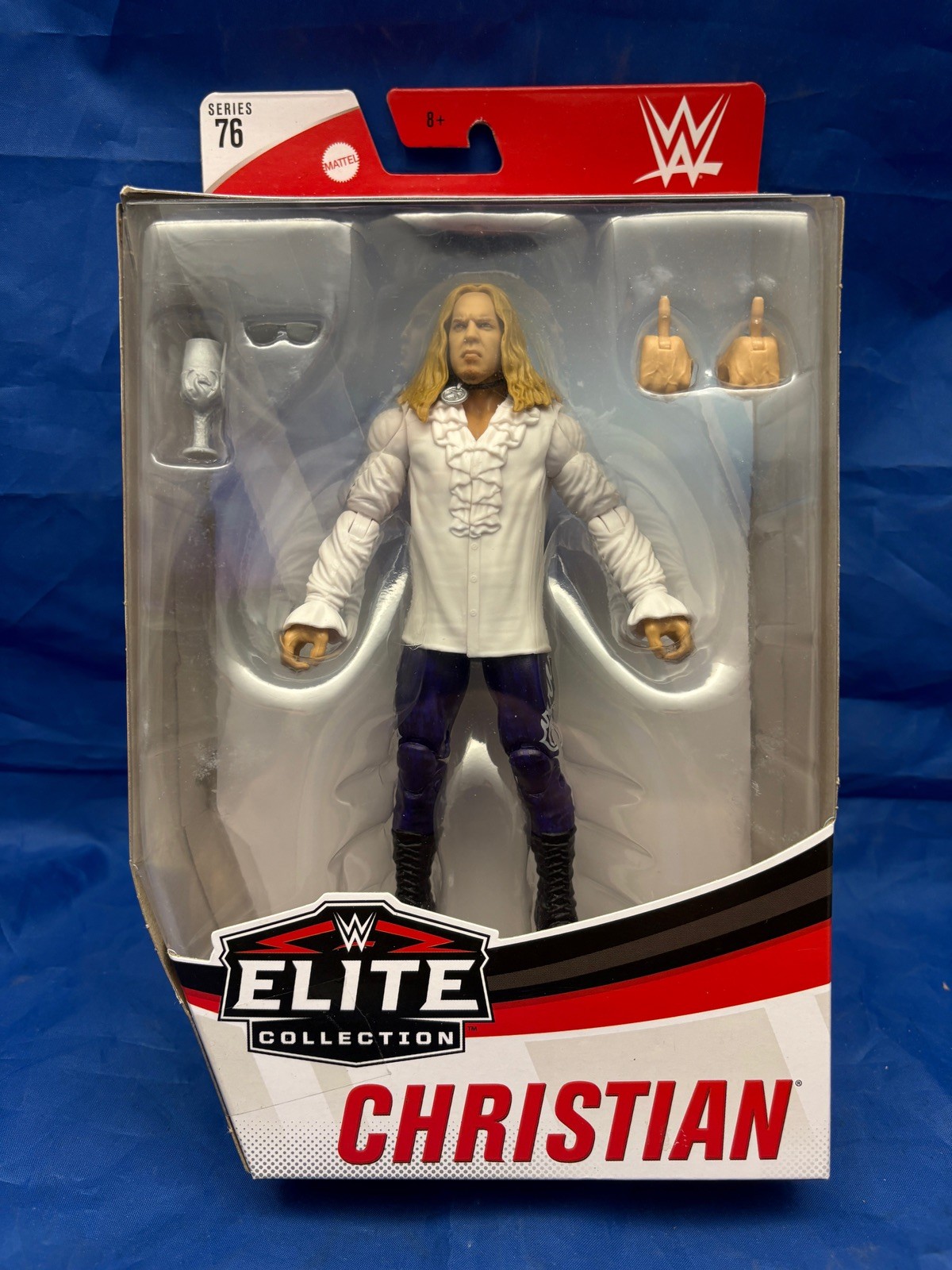 Christian WWE Elite Collection 76 Wrestling Figure MIB Mattel NEW Ministry Brood