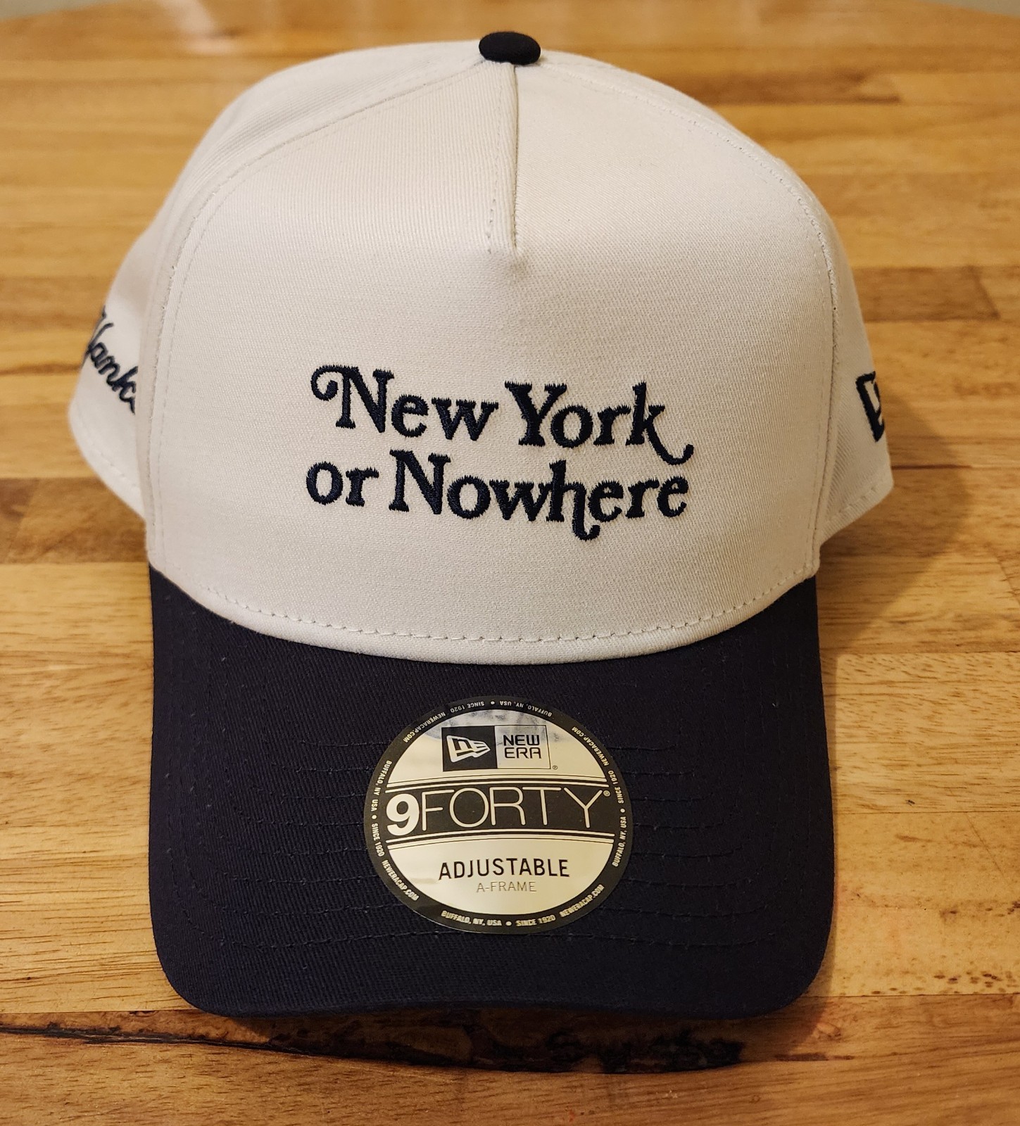 New York or Nowhere NYON Yankees Signature 9Forty Snapback White Baseball Cap New York or Nowhere NYON Yankees Signature 9Forty Snapback White Baseball Cap
