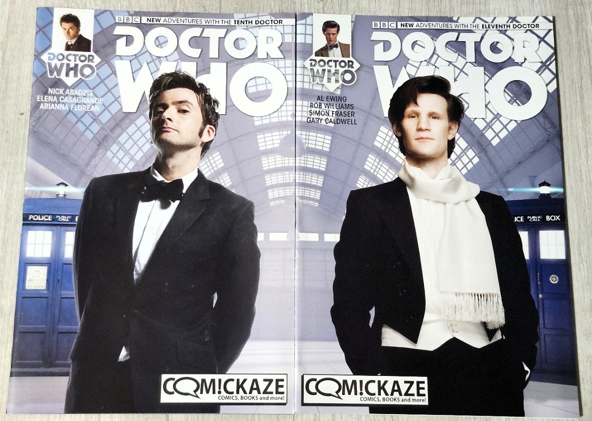DOCTOR WHO TENTH & ELEVENTH DOCTOR #1 - COMICKAZE SDCC COMIC CON EXCLUSIVE- NM