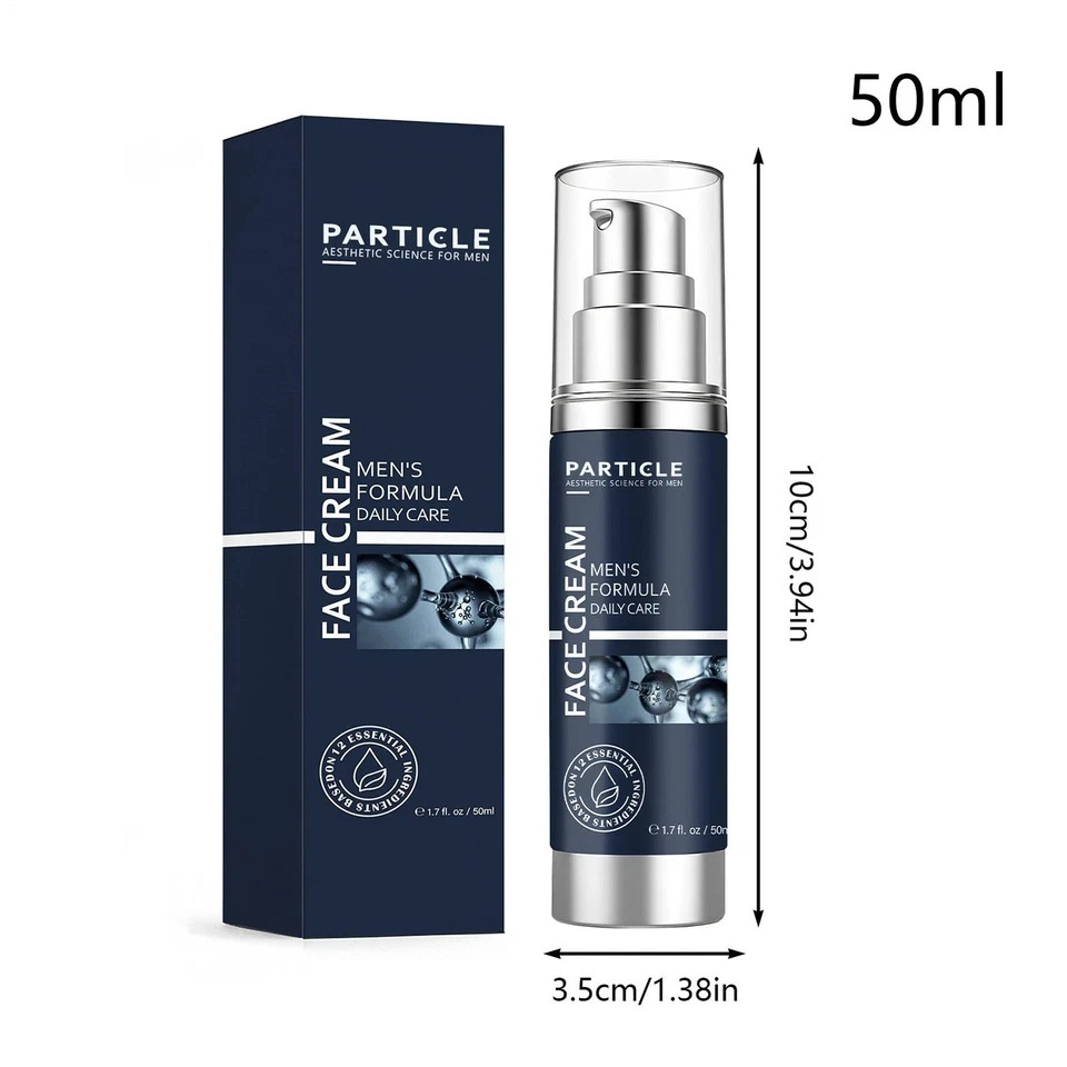 1-3X Particle Face Cream Men 6 in 1 Anti-Aging Cream Fights Eye Bags Dark Spots