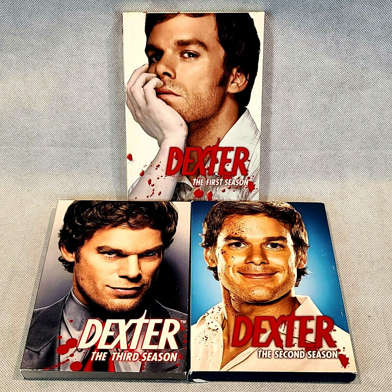 Dexter DVDs The Complete Seasons 1 2 3 Series Box Sets Showtime