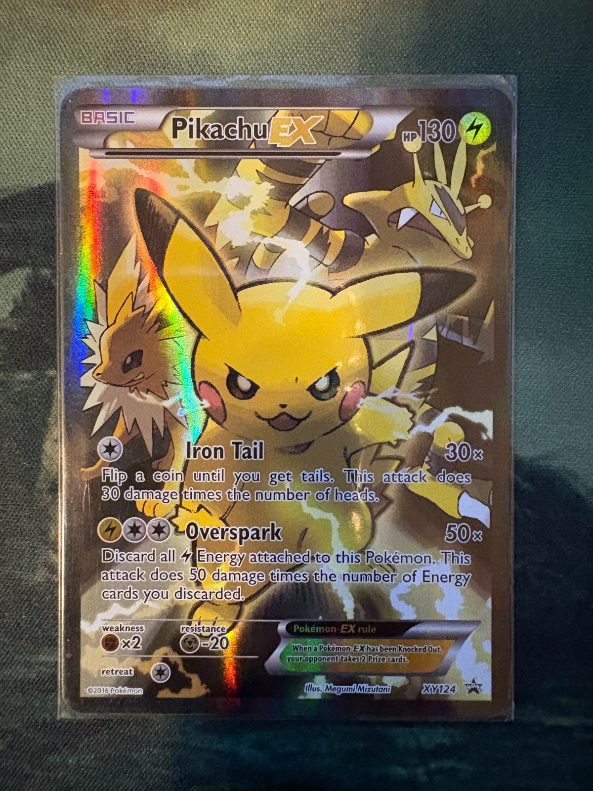 Pikachu EX XY124 XY Holo