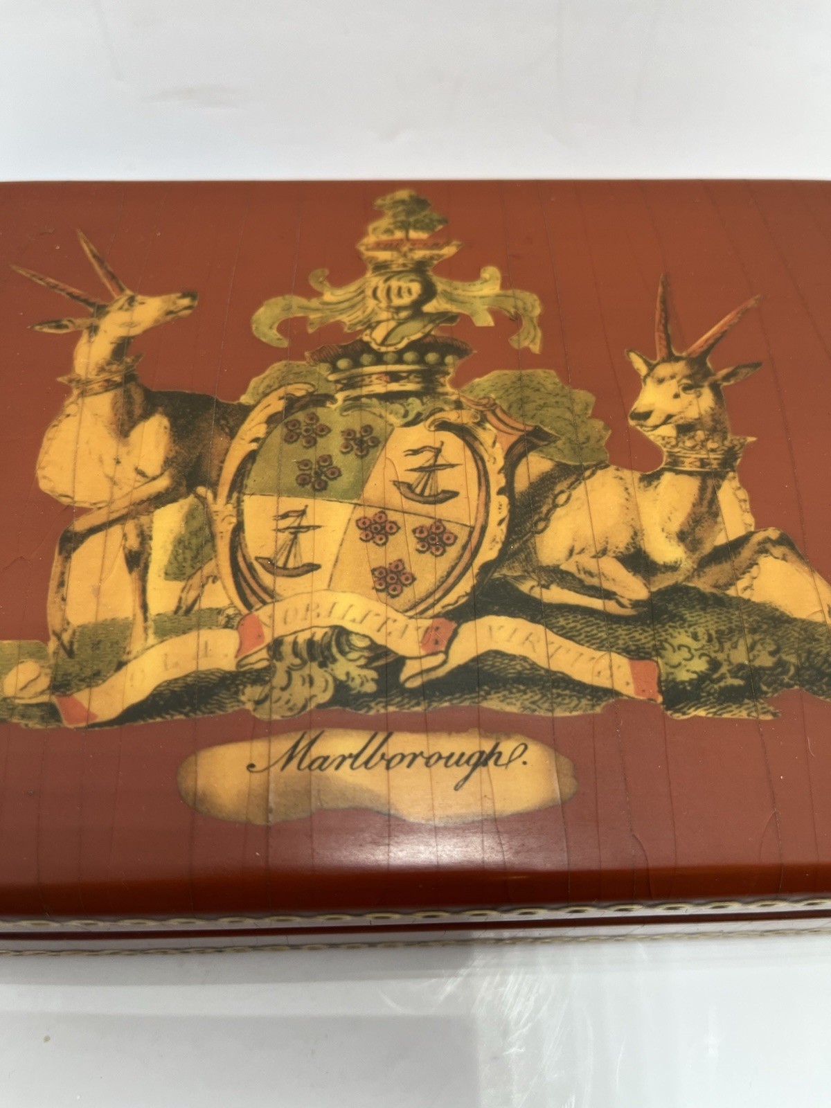 Vintage Marlborough Wooden Box Vintage Marlborough Wooden Box