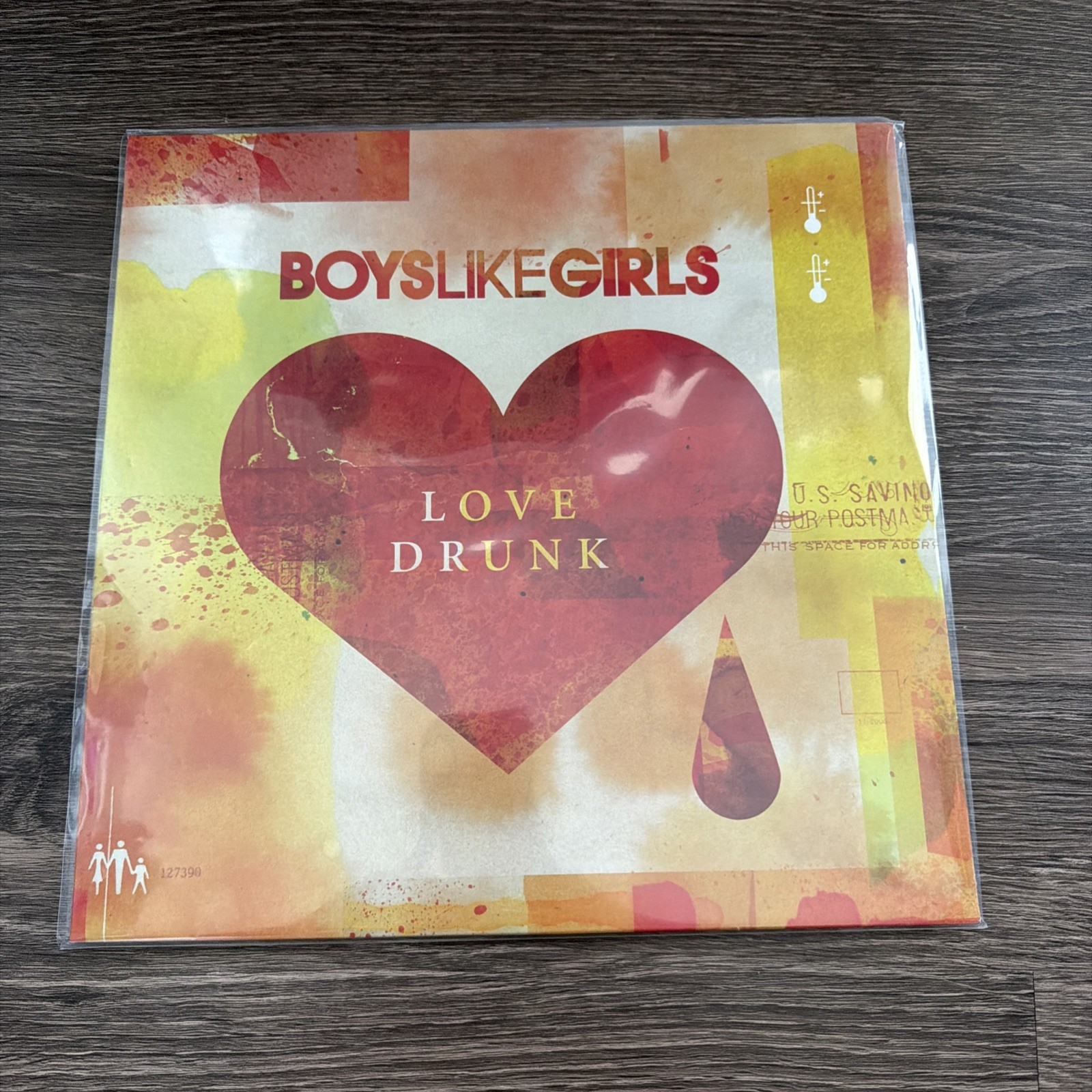 BOYS LIKE GIRLS Love Drunk LP on YELLOW VINYL  /1000 Taylor Swift
