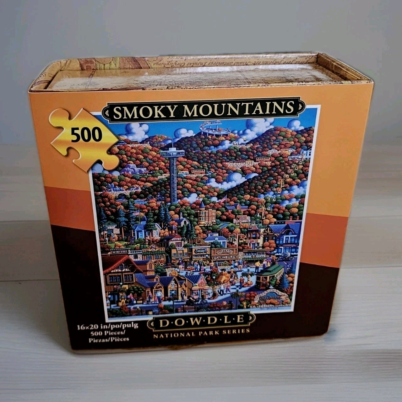 DOWDLE Jigsaw Puzzle NATIONAL PARK SERIES Smoky Mountains 500 Pieces New In Box