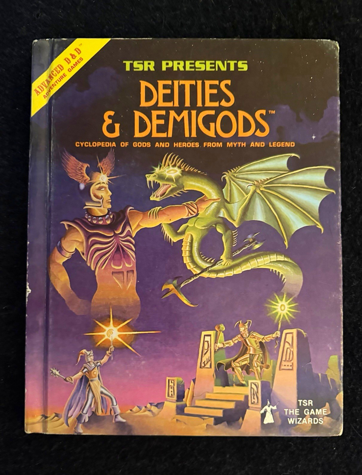 TSR Deities & Demigods  Advanced Dungeons & Dragons Hardcover, w/ Cthulhu