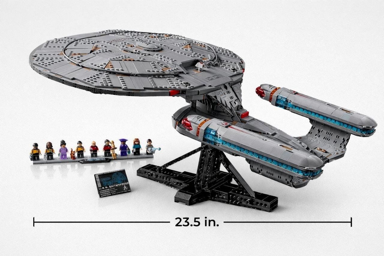 Star Trek Enterprise 3600 pcs Building Blocks Generic Model Set No Box