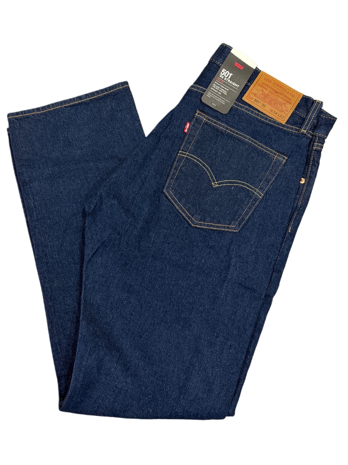 Levi\'s Premium 501 \'93 Straight Fit Mens Jeans Color Rinse Blue 798300241 Levi\'s Premium 501 \'93 Straight Fit Mens Jeans Color Rinse Blue 798300241
