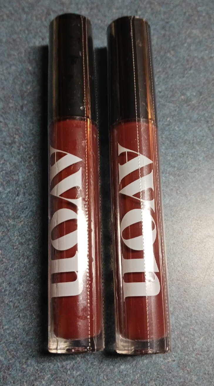 Lot of  2 AVON SOFT MATTE LIQUID LIP TENACIOUS NEW SEALED MATTITUDE