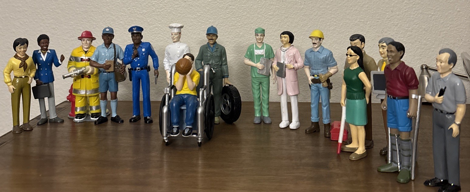 Professional Career Inclusion Figures Diversity Play Education - Lot Of 16 Professional Career Inclusion Figures Diversity Play Education - Lot Of 16