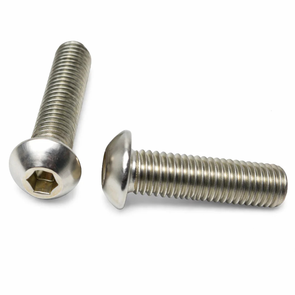 BULK BOX M10-1.50x40 MM Button Socket Caps Coarse Stain A2 400pcs