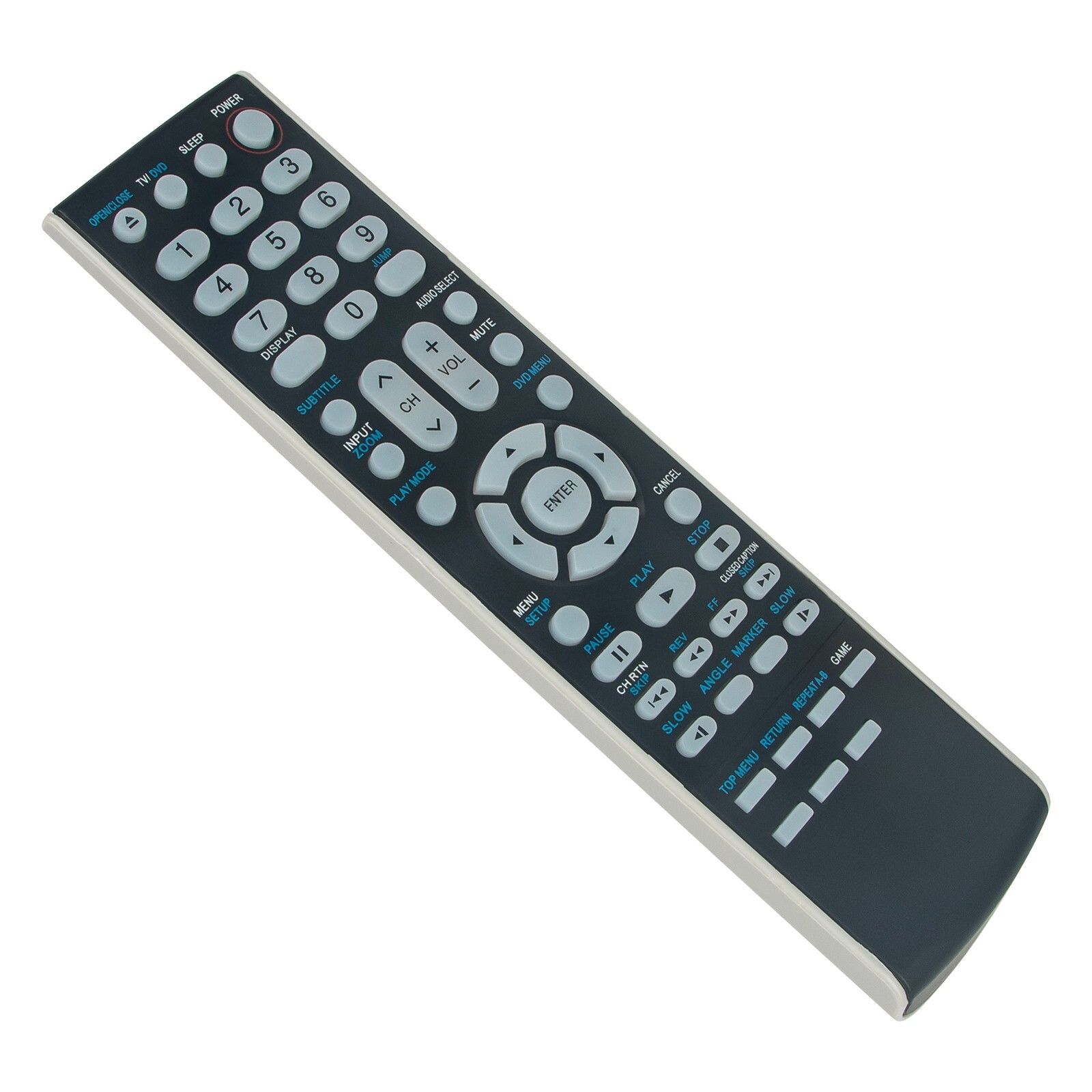 DC-SB1 Replace Remote for Toshiba TV DVD Combo MD13Q11 MD14F11 MD20F11 MD24F51