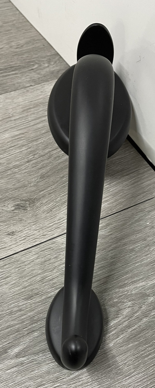 Baldwin 85315190FD Logan Dummy Handleset w/ Classic Interior Knob,Satin Black Baldwin 85315190FD Logan Dummy Handleset w/ Classic Interior Knob,Satin Black