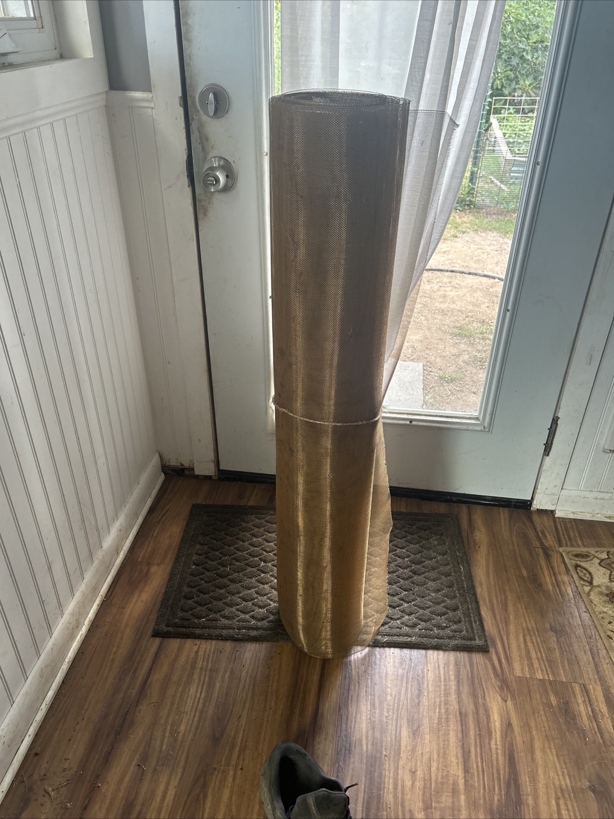 Brass Wire Mesh Roll 27ft X 3ft 7in
