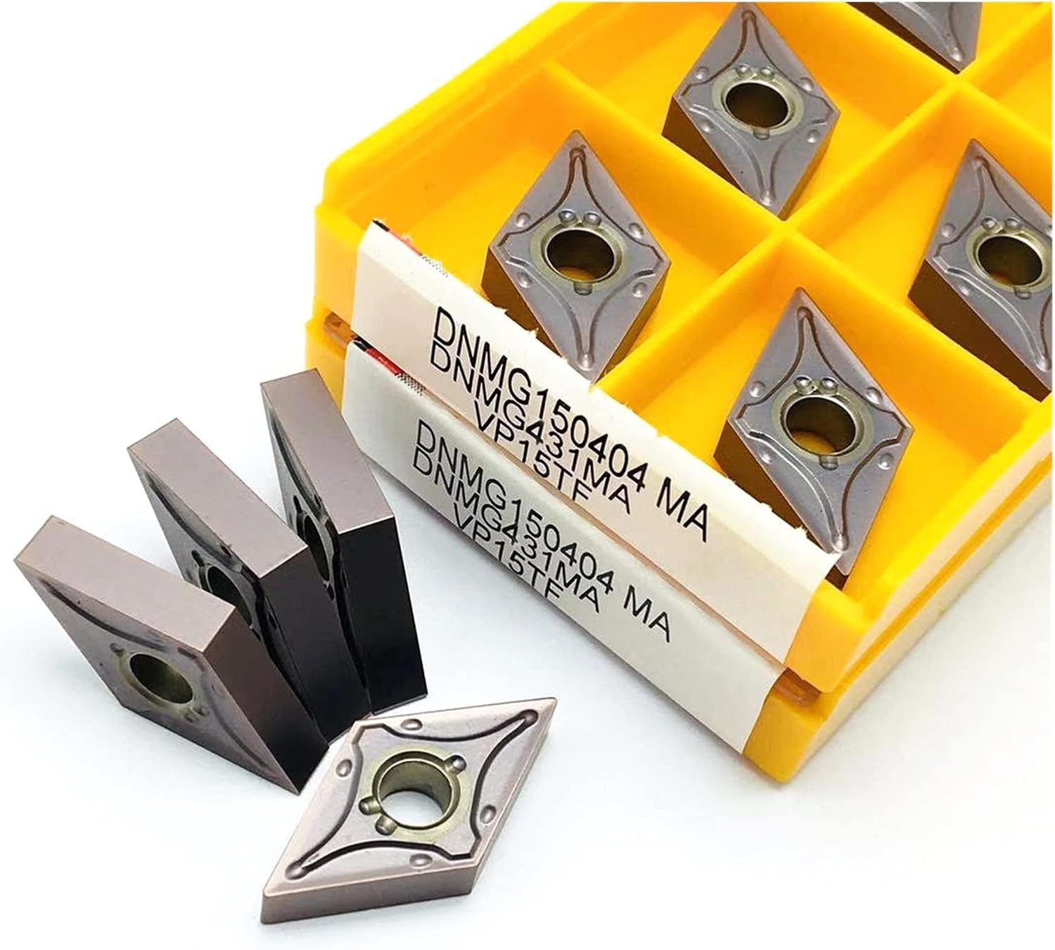 20pcs DNMG150404-MA DNMG431MA VP15TF New Carbide Inserts CNC blade DNMG insert