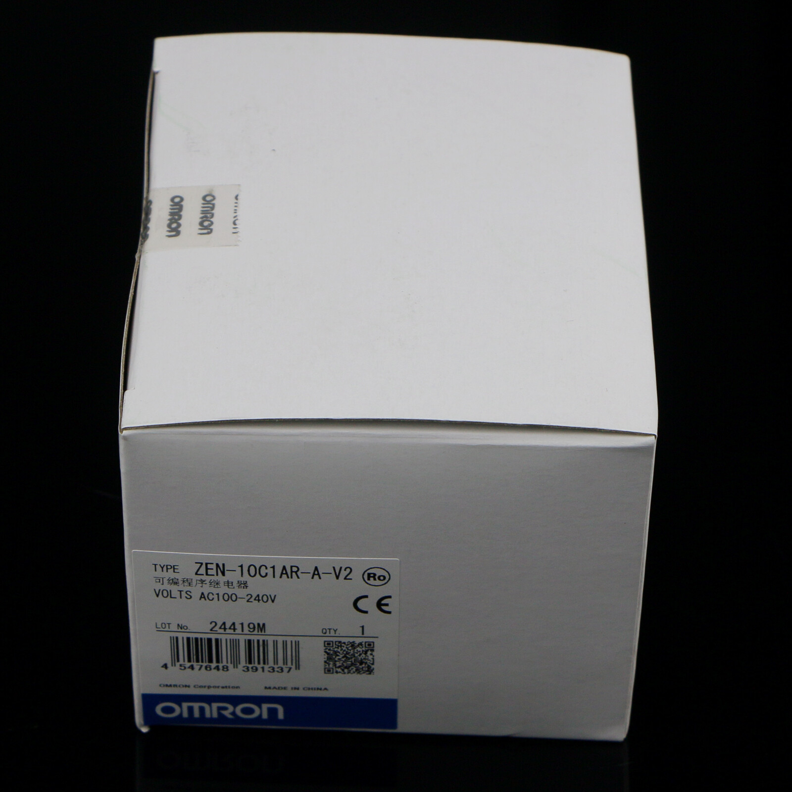 New Genuine OMRON ZEN-10C1AR-A-V2 100-240VAC In Box