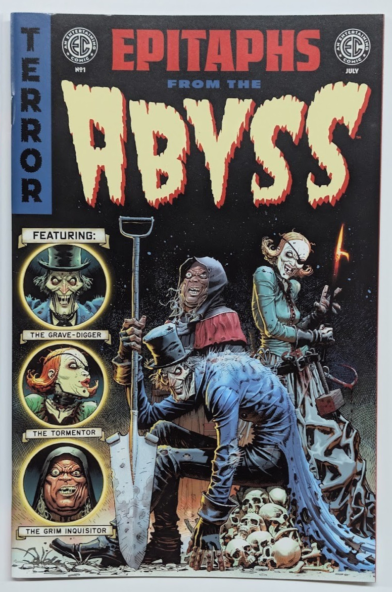 EPITAPHS FROM THE ABYSS #1 CVR 1 1:100 D. WEAVER HORROR ONI PRESS #V
