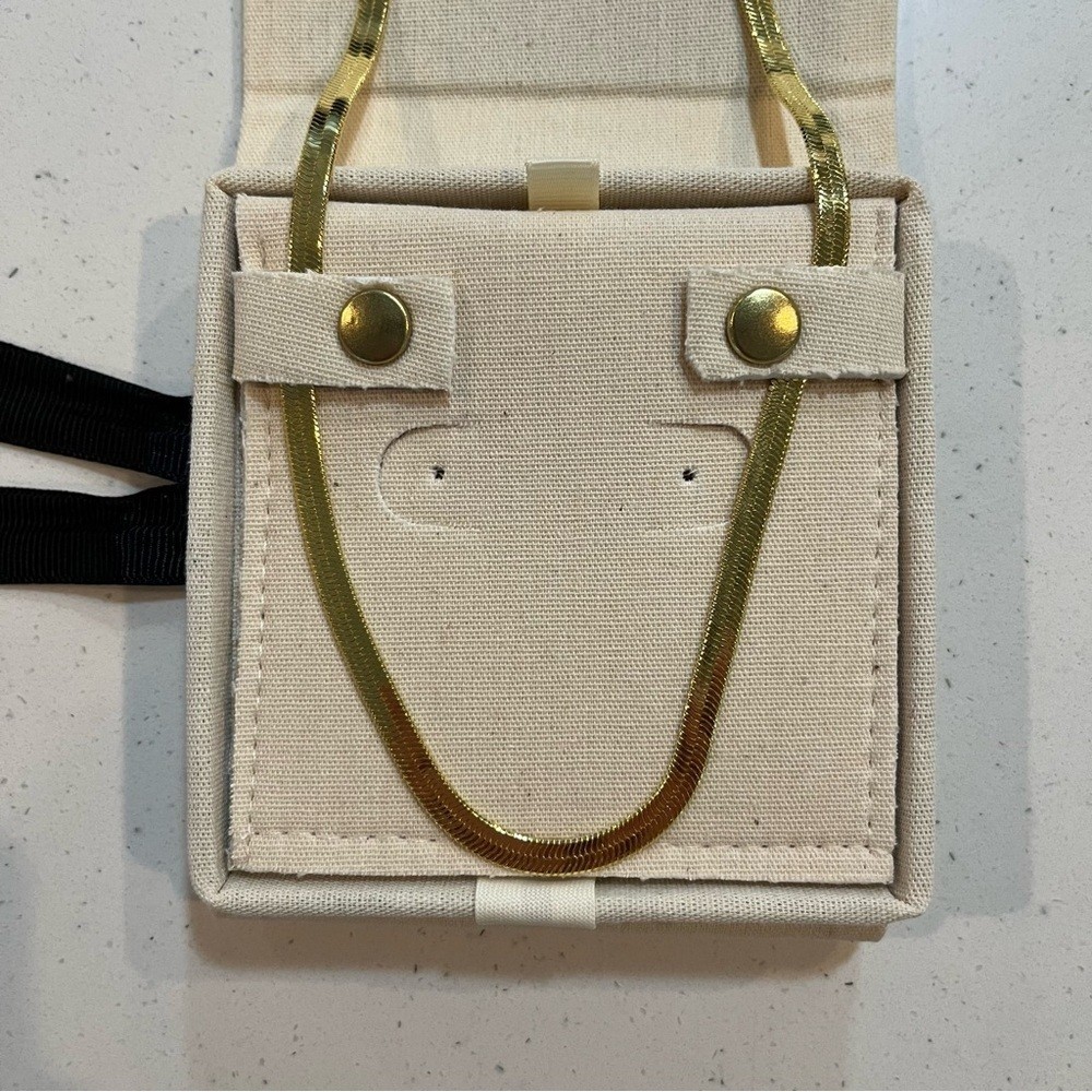 NWT Mayamar Gold Necklace with Elegant Chain Design