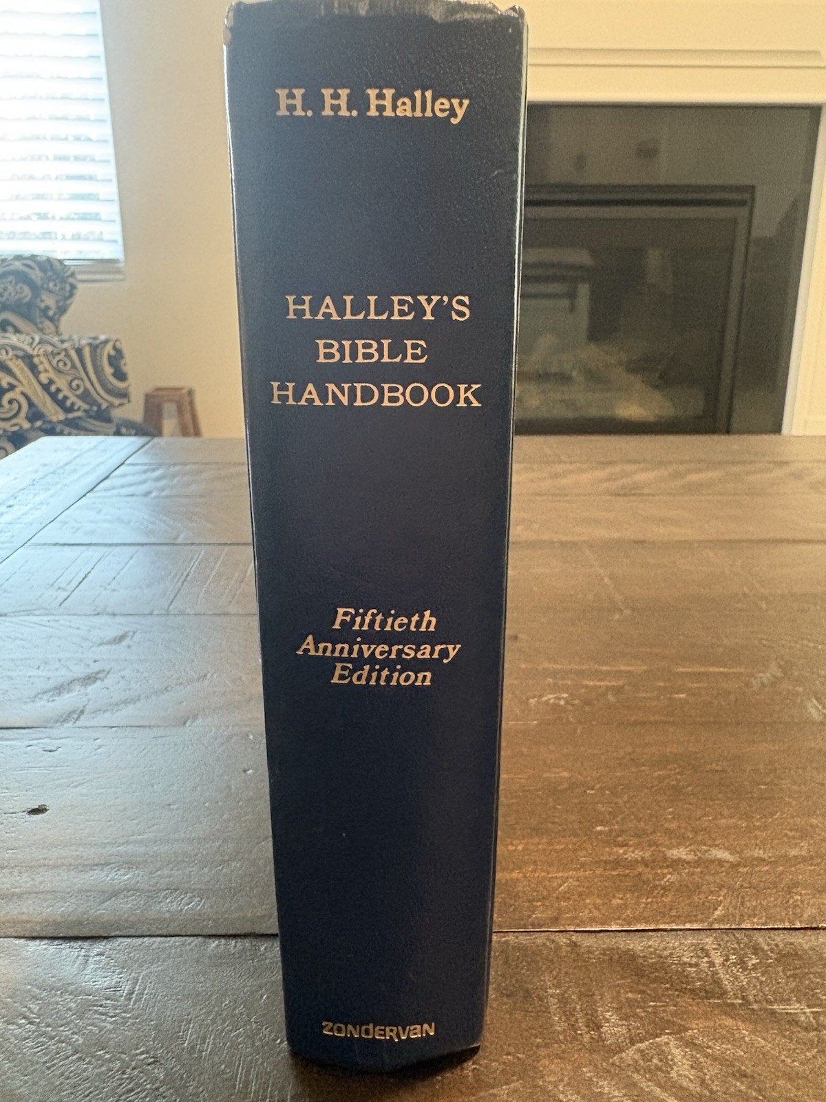 Vintage Halley's Bible Handbook Henry H Halley 50th Anniversary Hardcover 1974