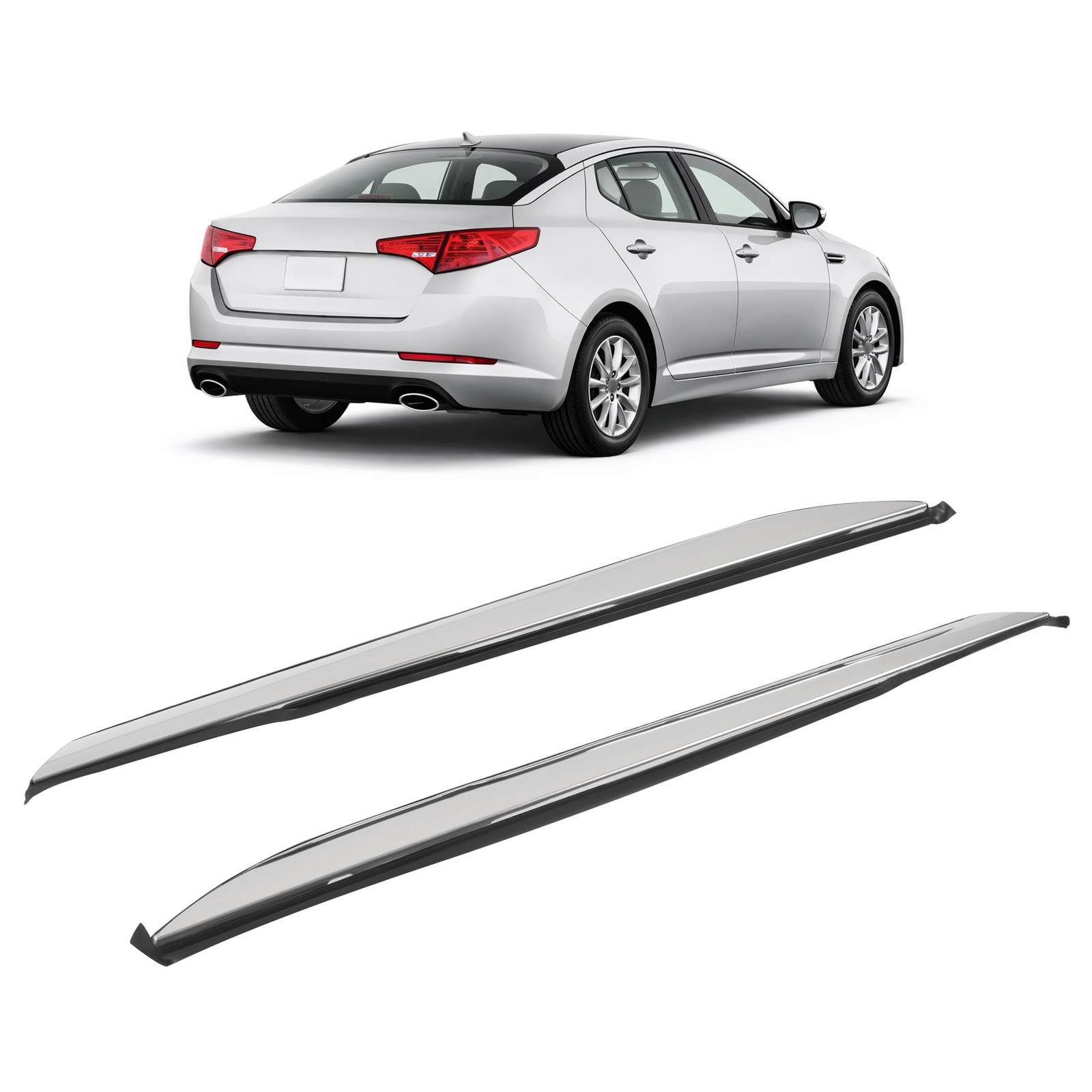 ALMULOO Outer Pillar Molding Pair Kia Optima 11-16