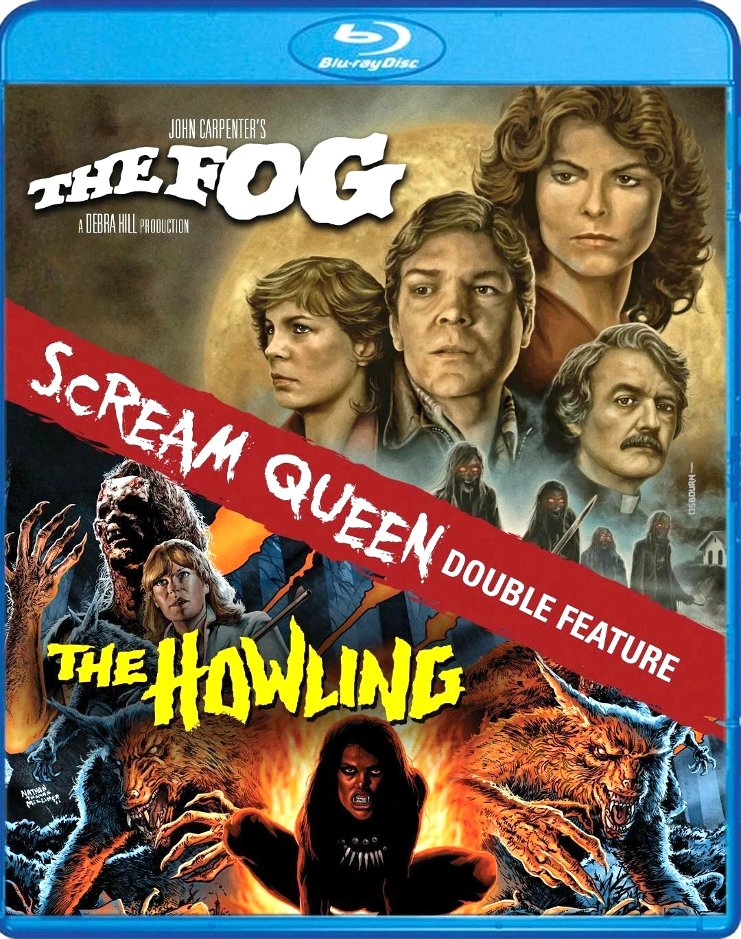 Scream Queen Double Feature: The Fog/The Howling (Blu-ray) BRAND NEW