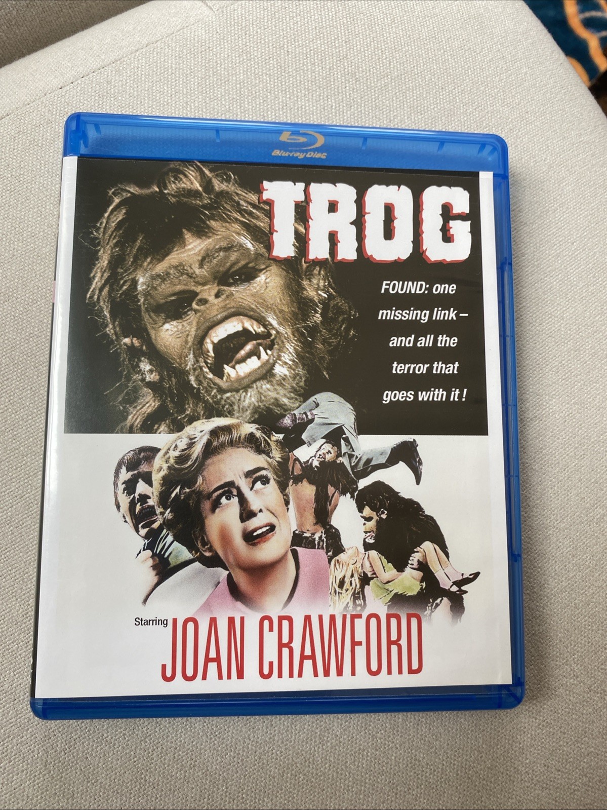 Trog (Blu-ray 1970) Scream Factory Joan Crawford Michael Gough Cheesy Camp Trash Trog (Blu-ray 1970) Scream Factory Joan Crawford Michael Gough Cheesy Camp Trash
